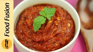 Kashmiri lal Mirch Ki Chutney Recipe By Food Fusion [upl. by Danika36]