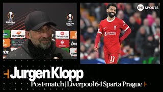 quotJUST STOP DEFENDINGquot 😅  Jurgen Klopp  Liverpool 61 Sparta Prague  UEFA Europa League [upl. by Daphne]