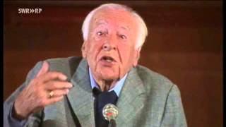 HansGeorg Gadamer  quot und das Verstehen der Weltquot Vortrag [upl. by Camden712]