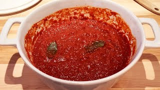 Sauce tomate maison pour les pâtes Un pur régal [upl. by Eiboj125]