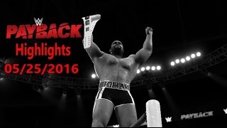 WWE 2K16 Payback Story Mode Highlights 05252016 [upl. by Walkling]