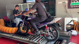 Rxz 39hp on dyno [upl. by Miun]