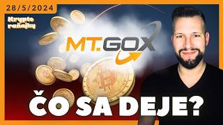 Pohyby bitcoinov z Mt Gox ⚠️ Bitcoin neudržal 70 000 BTC kryptoraňajky [upl. by Iaht]