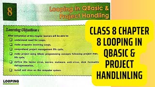 DAV CLASS 8 COMPUTER CHAPTER 8 LOOPING IN QBASIC amp PROJECT HANDLING HANDS ON ACTIVITY SOLUTION [upl. by Braynard22]