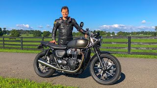 2019 Triumph Street Twin Review [upl. by Ees]