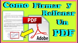 🔴 COMO AÑADIR UNA FIRMA DIGITAL EN PDF✍️ FIRMAR UN DOCUMENTO EN PDF SIN IMPRIMIR📝 FIRMA DIGITAL PDF✅ [upl. by Greenfield]