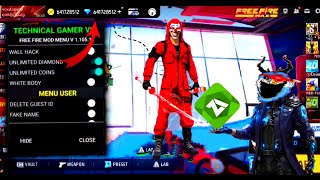 FREE FIRE UNLIMITED DIAMOND HACK NEW UPDATE OB 46 MOD MENU 2024  FF MAX DIAMONDS HACK [upl. by Tod12]