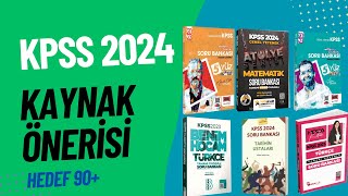 KPSS 2024 KAYNAK KİTAP TAVSİYESİ kpss kpss2024 kpssb [upl. by Egbert]