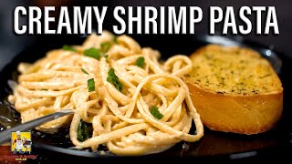 Creamy Shrimp Pasta Shorts [upl. by Ethben]