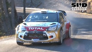 Test Rallye Monte Carlo 2015  Sebastien Loeb DS3 WRC HD [upl. by Tnahsarp]