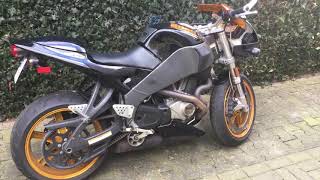 Buell xb12r Firebolt stock exhaust mod [upl. by Trawets]