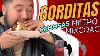 Probando GORDITAS DE MIXCOAC  taqueria hermanos luna [upl. by Dis]