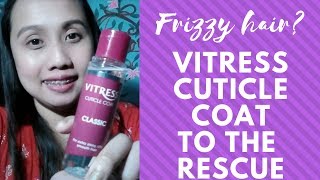 Vitress cuticle hair classic for frizzy hair  unboxing products [upl. by Adnana]