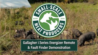 Gallagher iSeries Energizer Remote and Fault Finder Demonstration [upl. by Macmullin]