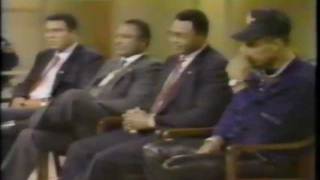 Ali Frazier Norton amp Holmes on Donahue Show Rare [upl. by Hanej]