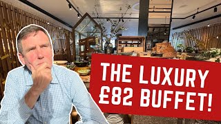 Reviewing the UKS MOST EXPENSIVE LUXURY £82 BUFFET [upl. by Semaj683]