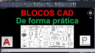 Como trabalhar com Blocos no AutoCAD Atualizado 2021 [upl. by Juanita]