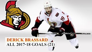 Derick Brassard 19 All 21 Goals of the 201718 NHL Season [upl. by Seeto]