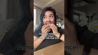 Annoying influencers eating food [upl. by Hillyer181]