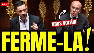 🔴 Eric Ciotti LR NE SAIT PLUS où se mettre face à David Guiraud [upl. by Drhacir476]