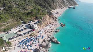 Kavalikefta beach Lefkada Greece [upl. by Keefe]