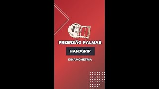 HANDGRIP Dinamometria  Força de preensão palmar [upl. by Ailimaj]