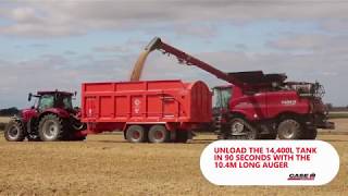 NEW CASE IH AXIALFLOW 250 SERIES COMBINE [upl. by Orban238]