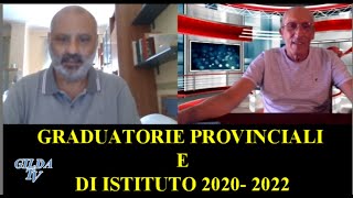 GRADUATORIE PROVINCIALI E DI ISTITUTO 2020 2022 GUIDA ALLA COMPILAZIONE ON LINE [upl. by Ribble271]