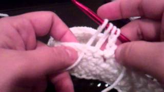 How to Crochet Baby booties Slippers Tutorial Part 1 Fresh off the Hook [upl. by Gabriell]