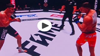 FAME MMA 17 Alan Kwieciński VS Maksymilian „Wiewiór” Wiewiórka CAŁA WALKA [upl. by Julian634]