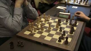 GM Onischuk Vladimir  Kalinin Michail French defence Schlechter variation blitz chess [upl. by Ancalin104]