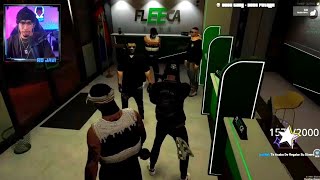 ¡Rdjavi Y Su Familia En Acción Robo Del Banco Fleeca Y Complicaciones Gta Rp [upl. by Yann335]