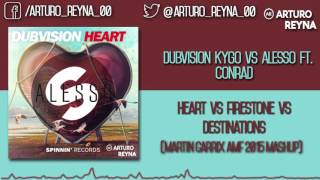 Firestone Vs Heart Vs Destinations Martin Garrix Mashup Arturo Reyna Remake [upl. by Knowlton566]