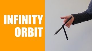 Butterfly Knife Trick  Infinity Orbit  Advanced 28 [upl. by Aihtyc]