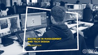 Bachelor in Management and Tech Design  Presentation [upl. by Drarrej543]