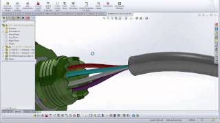 SolidWorks Electrical  Connectors and Cable Design [upl. by Mide50]