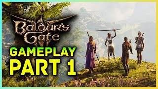 Baldurs Gate 3  Gameplay Walkthrough Part 1 4K FULL Game  40 Minutes Of Gameplay PC 2023 [upl. by Oren]