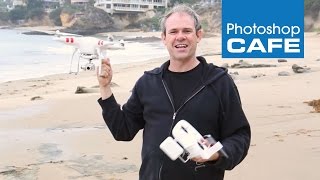 How to fly and shoot with the DJI Phantom 2 Vision  Quadcopter drone on Location [upl. by Raffarty]