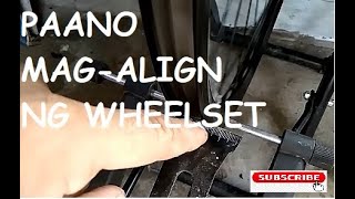 PAANO MAG ALiGN NG WHEELSET MTB BIKESTOP [upl. by Llerral]