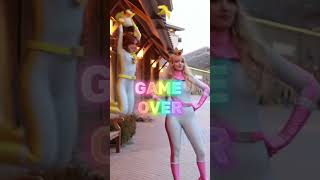 “Game over” ⭐️🎮  Peach Rosalina and Daisy cosplay backstabber trend [upl. by Tarrant212]