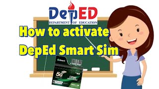 How to activate DepEd Sim Card [upl. by Skye931]