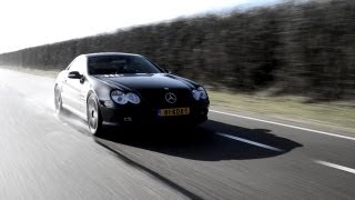 Mercedes Benz SL55 AMG Review  English Subtitled  www hartvoorautosnl [upl. by Inglis]