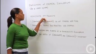 Chemical Equilibrium Definition [upl. by Nimzzaj]