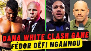 Dana White atomise Gane Fédor défi Ngannou en boxe [upl. by Ise]