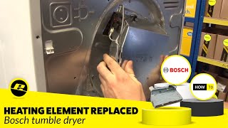 How to Replace a Tumble Dryer Heating Element in a Bosch Dryer [upl. by Raina99]