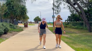 Stunning Broadbeach  Gold Coast Australia A Morning Stroll In 4k Asmr [upl. by Anelrihs789]