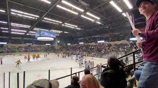 Wheeling Nailers Win Goal Horn Live  Kahlenberg T3 [upl. by Erej]