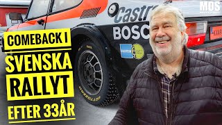 Rallyrävens comeback i Svenska rallyt [upl. by Rubi]