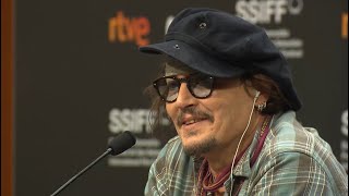 Rueda de Prensa PREMIO DONOSTIA Johnny Depp  2021 [upl. by Graniela257]