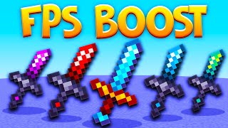 The TOP 5 MCPE PVP Texture Packs FPS BOOST 120  Minecraft Bedrock [upl. by Stark793]